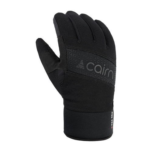 Gants vélo hiver tactiles Cairn Nakuru Touch Black dessus