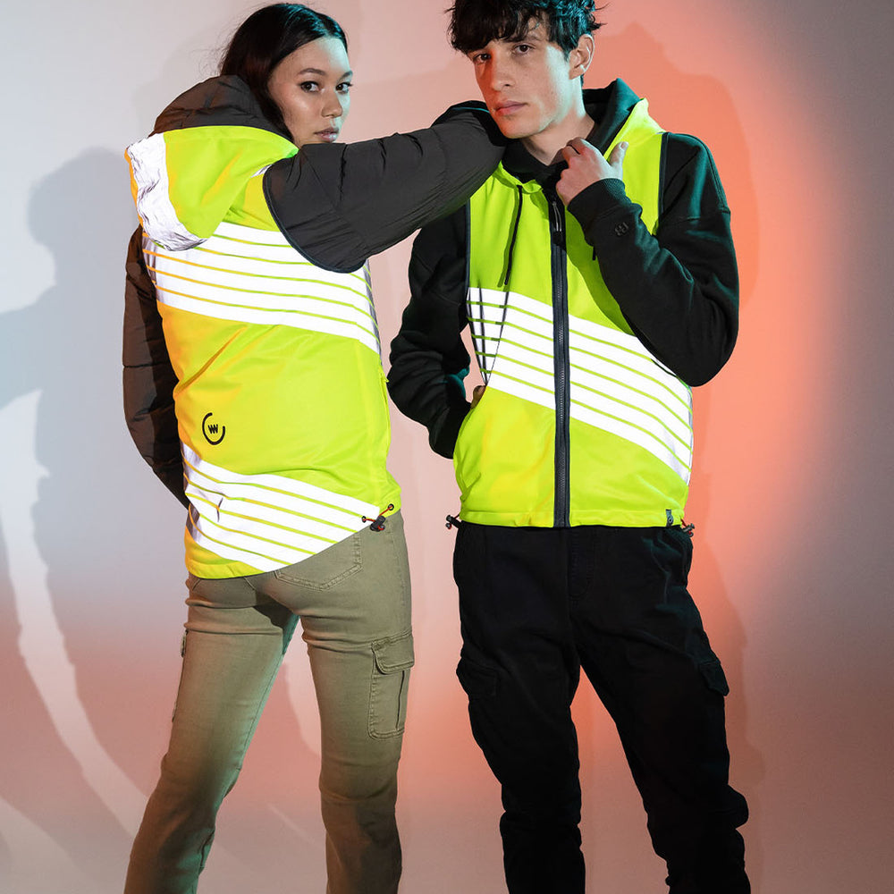 Gilet réfléchissant à capuche Wowow - Threesixty - photo 3