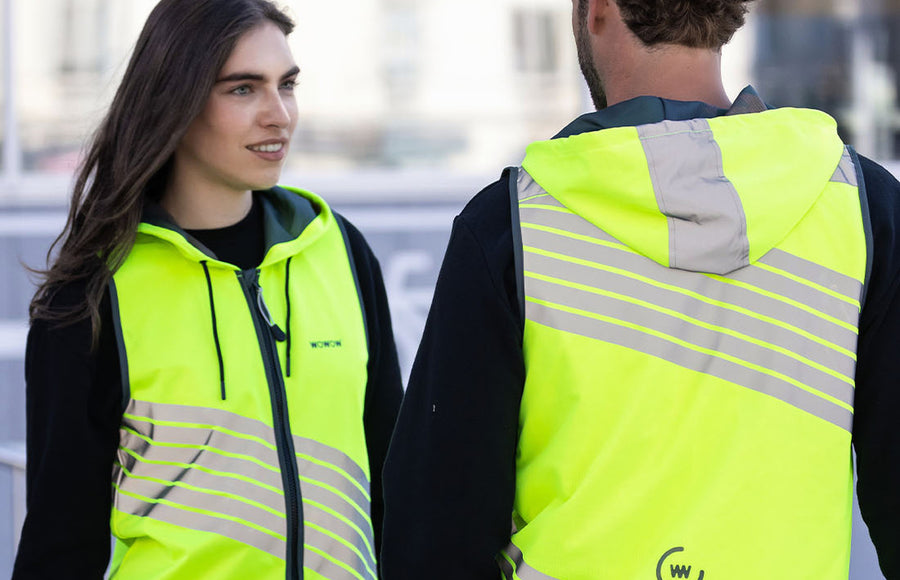 gilet reflechissant capuche wowow threesixty sec2