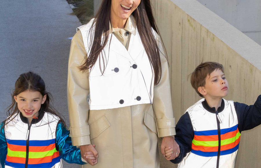 Gilet réfléchissant enfant Gofluo Jerome Kids - détail 2