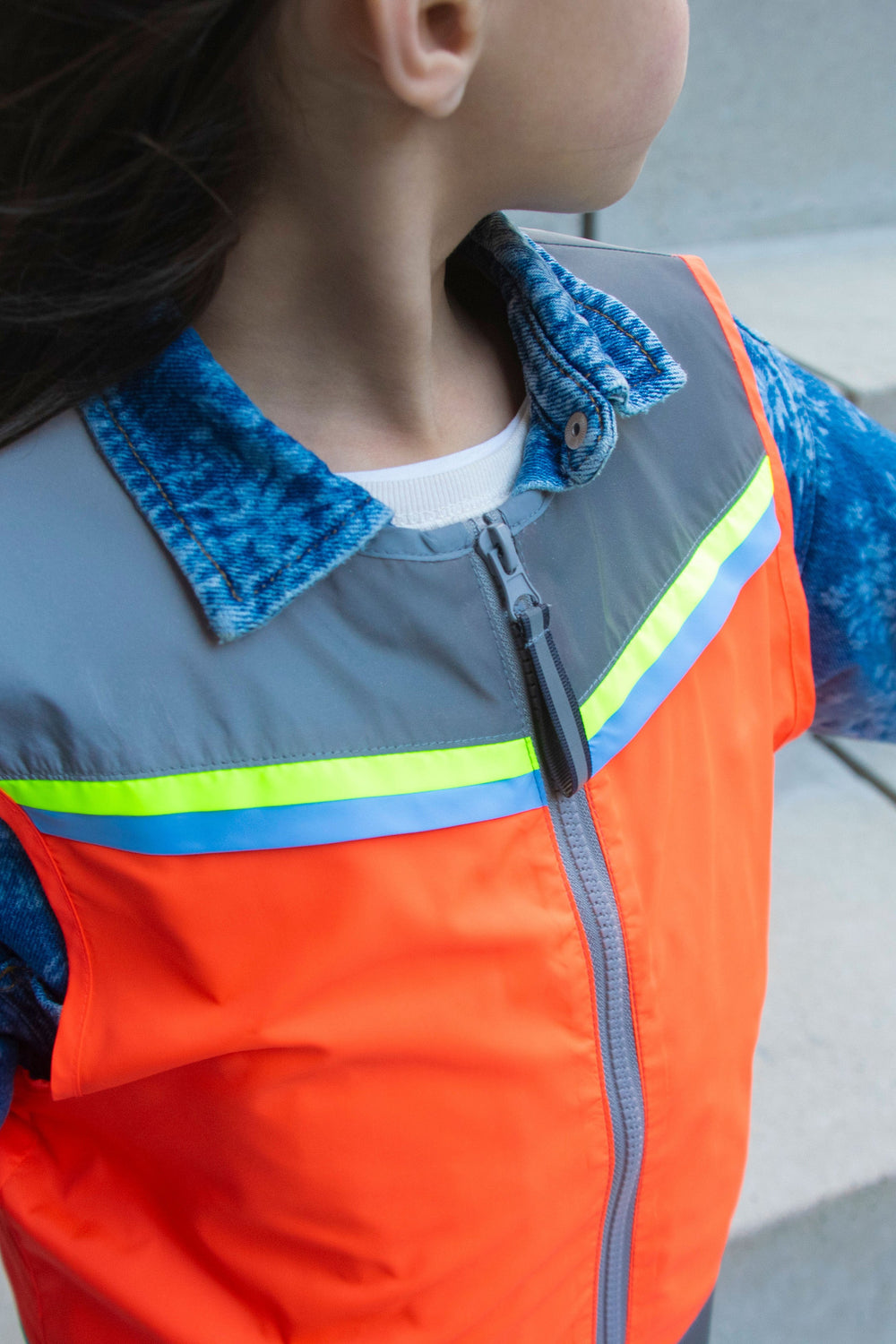 Gilet réfléchissant enfant Gofluo - Yade Kids