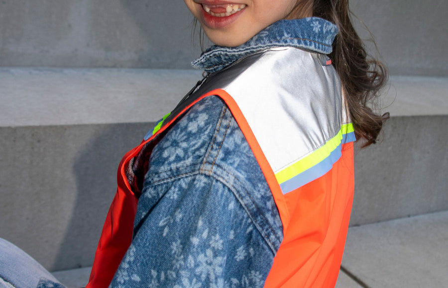Gilet réfléchissant enfant Gofluo - Yade Kids - détail 3