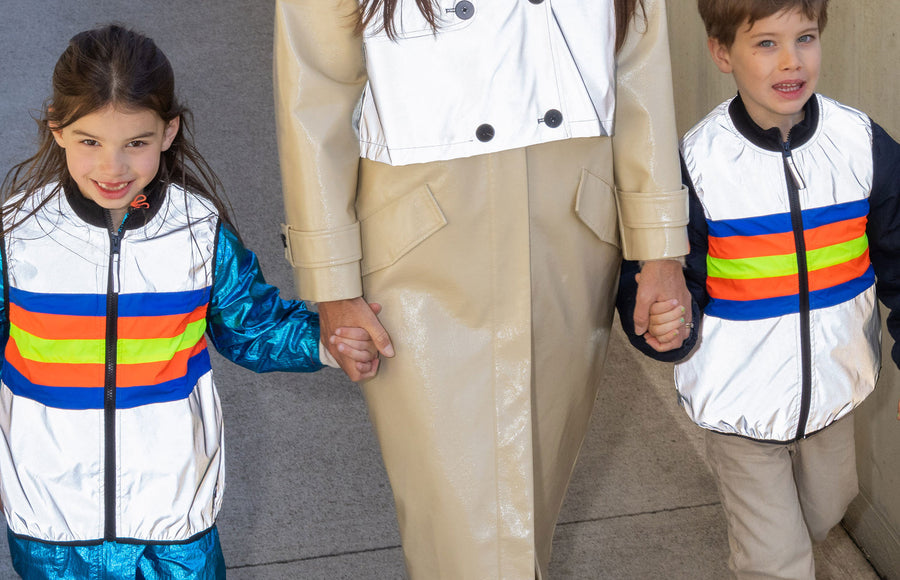 Gilet réfléchissant style trench femme Gofluo - Trench 2.0 - détail 3