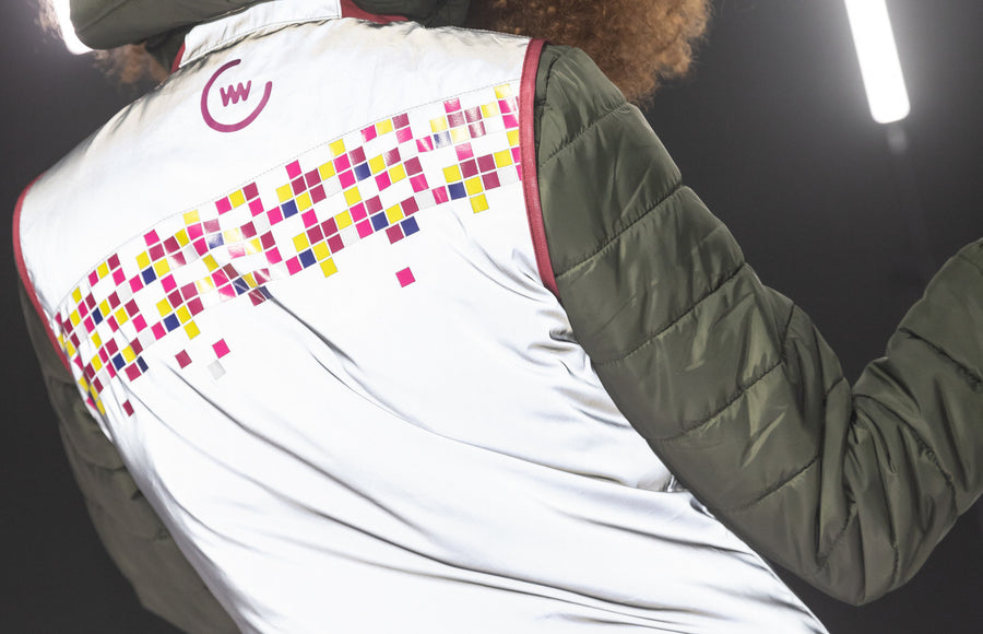 gilet reflechissant femme wowow amy full reflective sec2