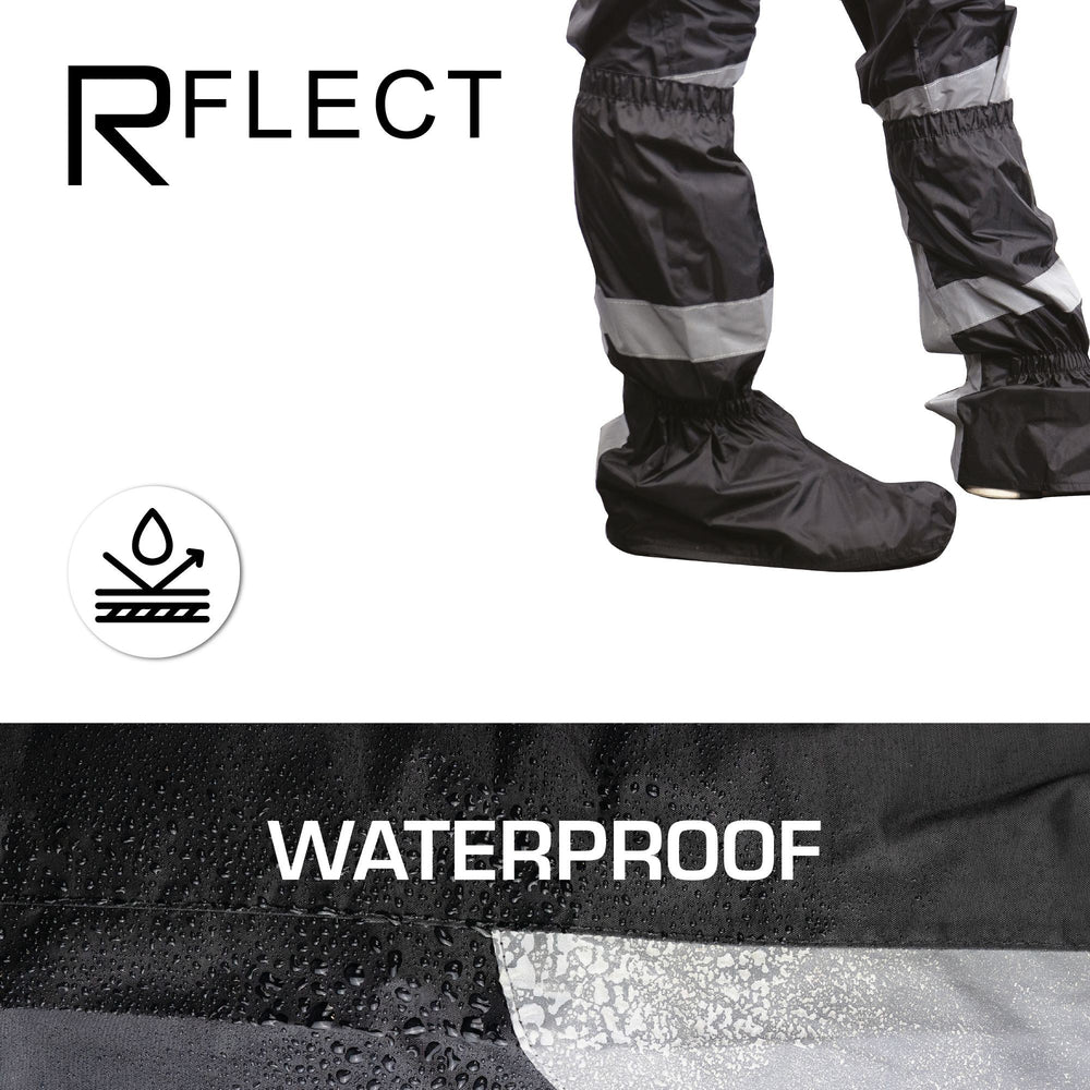 Guêtres de pluie haute visibilité R-Flect homologuées CE