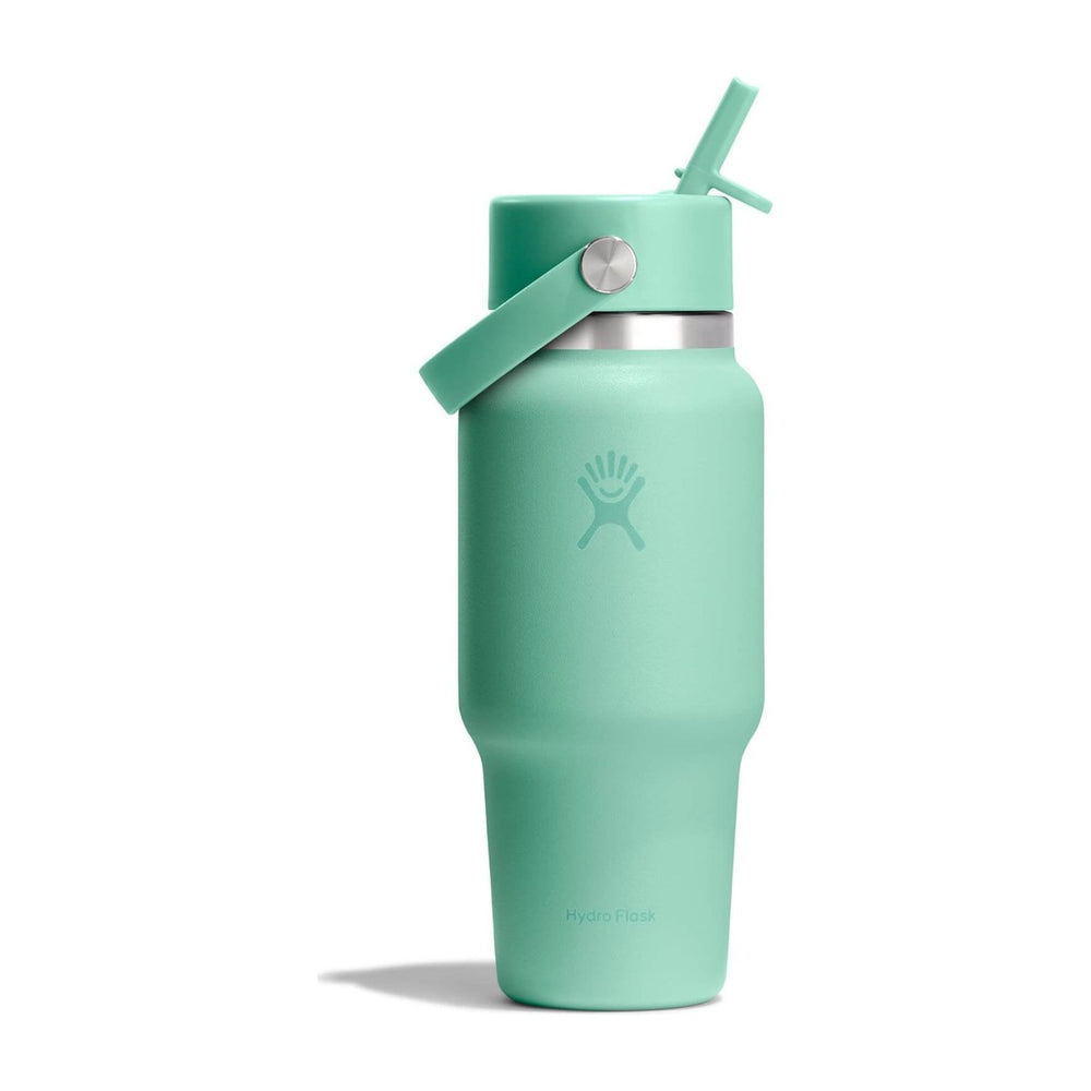 Gourde de voyage isotherme Hydro Flask Travel Bottle Flex Straw - Mermaid Green 710 ml