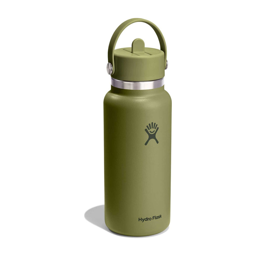 Gourde isotherme Hydro Flask Wide Mouth Flex Straw 946 ml - Palmer Green
