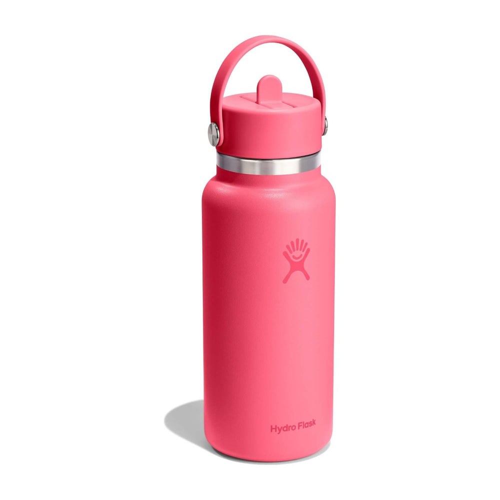 Gourde isotherme Hydro Flask Wide Mouth Flex Straw 946 ml - Popstar Pink