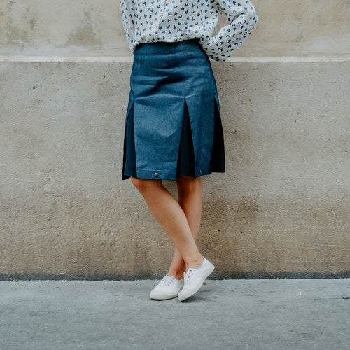Jupe de vélo Millie En Ville - Windy Denim