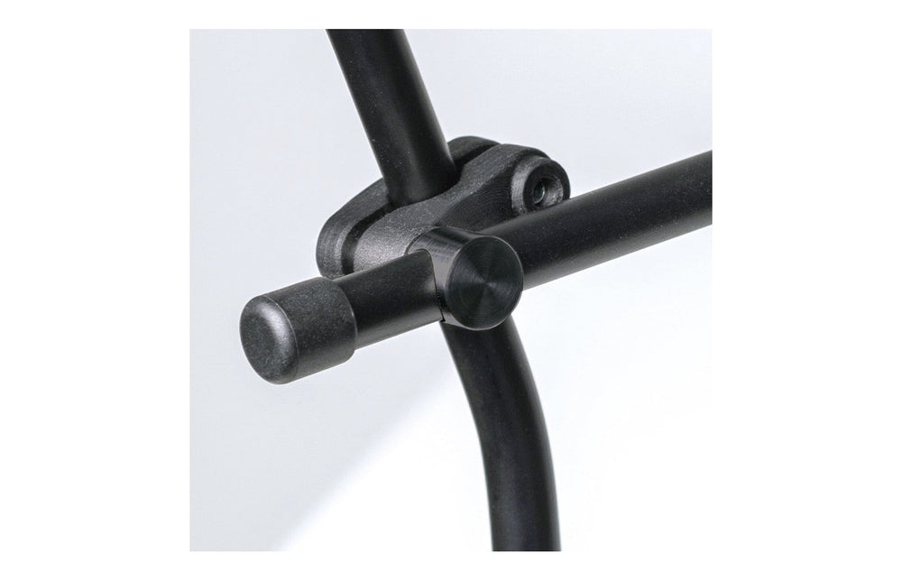 Rail lateral KlickFix Xtra Rail monte sur le tube d un porte-bagages