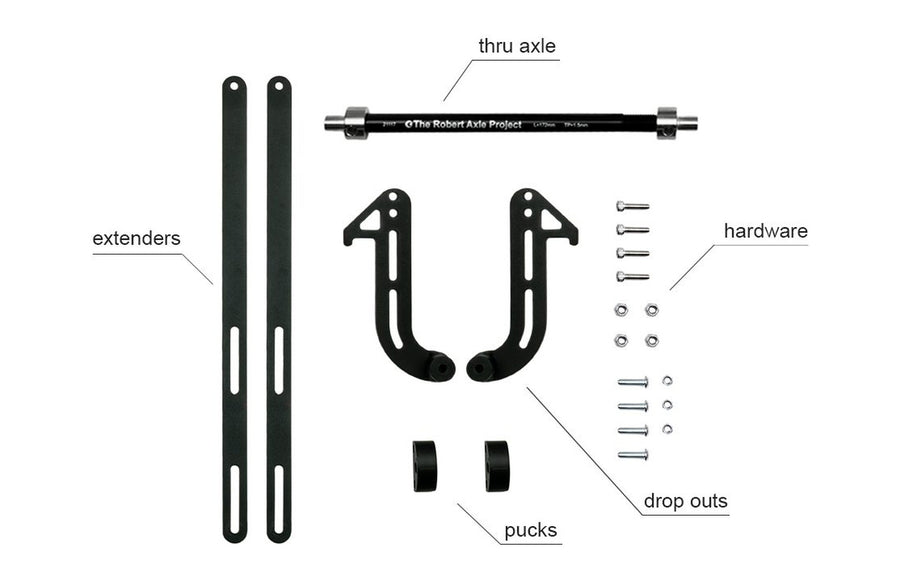 kit de fixation avant old man mountain fit kit sec1
