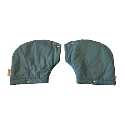 Manchons trottinette Suzon & Suzette - Paulette – Vert Thym – la paire de manchons
