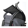 Ombrelle pour panier chien vélo KlickFix Shopper Doggy - l ombrelle en place sur le sac avant Shopper Doggy