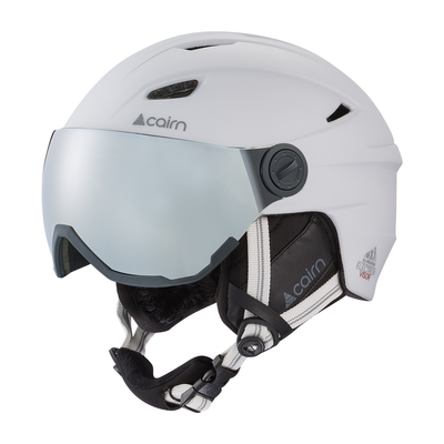 Casque Ski Cairn Electron Visor White