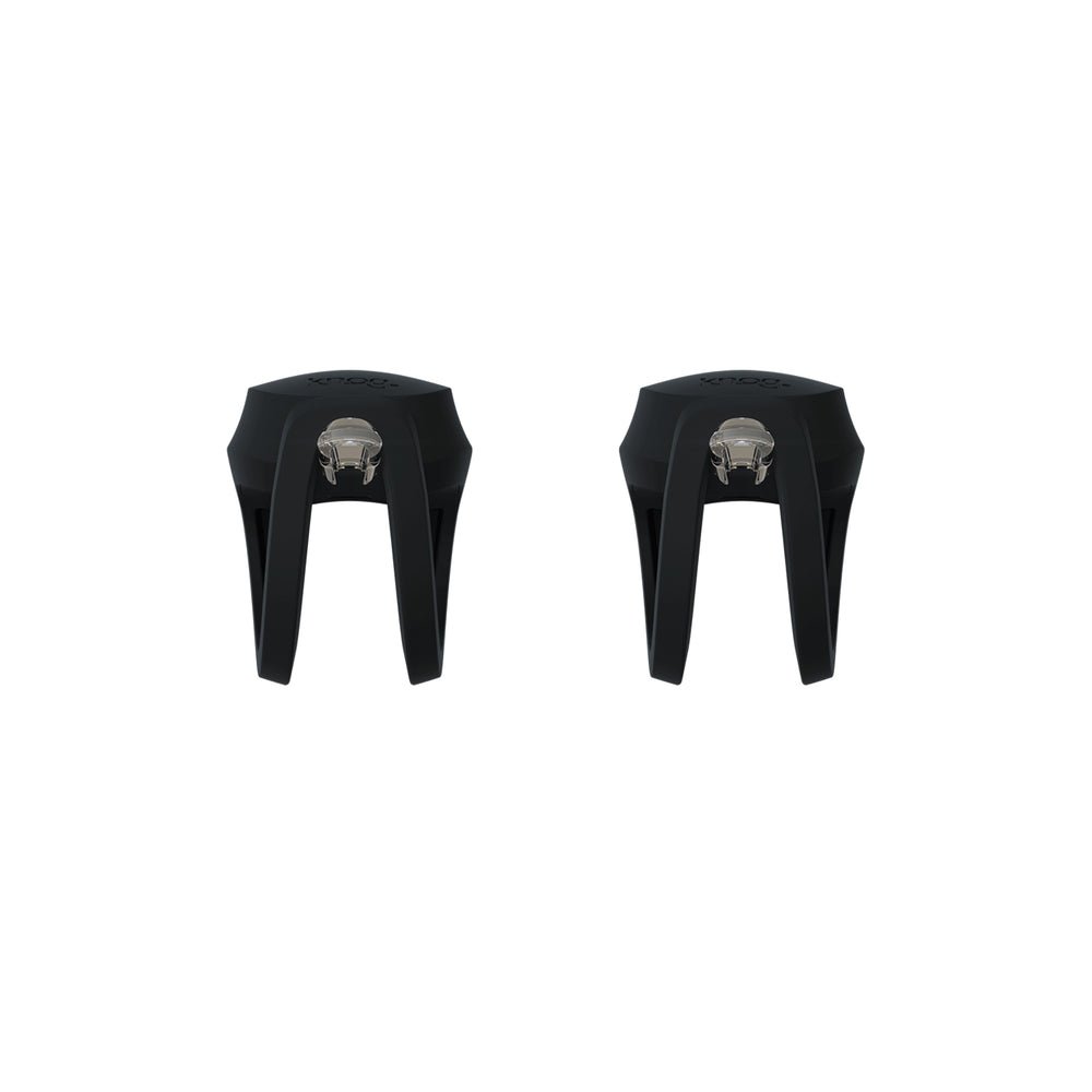 Paire d’éclairages vélo Knog - Frog USB Twinpack - Spider Black