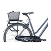 Panier arrière vélo Basil Base M MIK 14 L coloris Noir – monte sur un velo de ville
