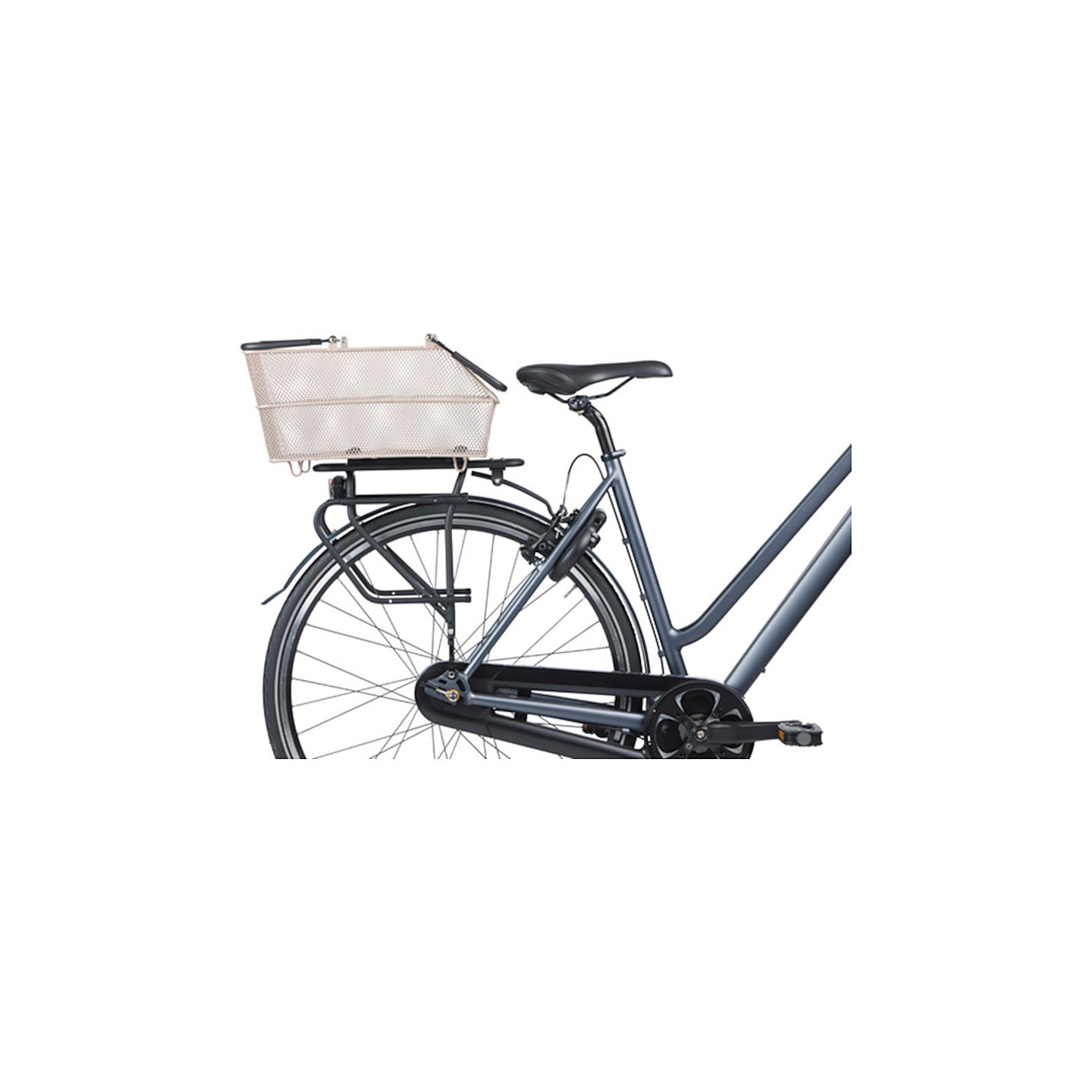 Panier Basil Cento MIK monte sur un velo