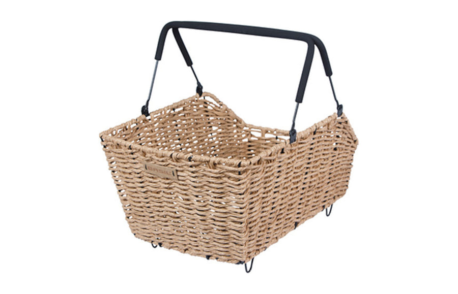 Panier Basil Cento Rattan Look vu de trois quarts