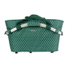 Panier arrière vélo Basil Flair Carry All MIK 22 L coloris Vert – vue de face