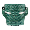 Panier arrière vélo Basil Flair Carry All MIK 22 L coloris Vert – vue de profil
