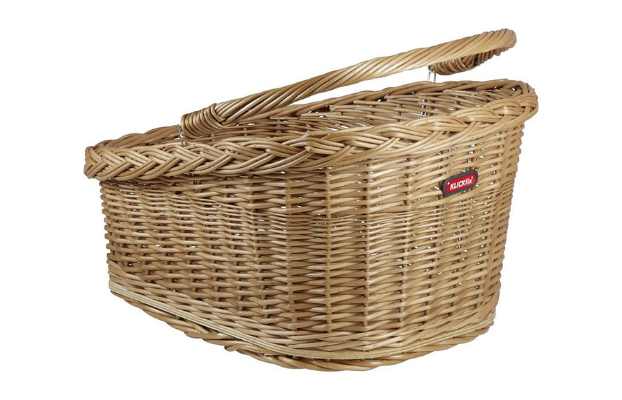 Fond en bois verni du panier en osier KlickFix