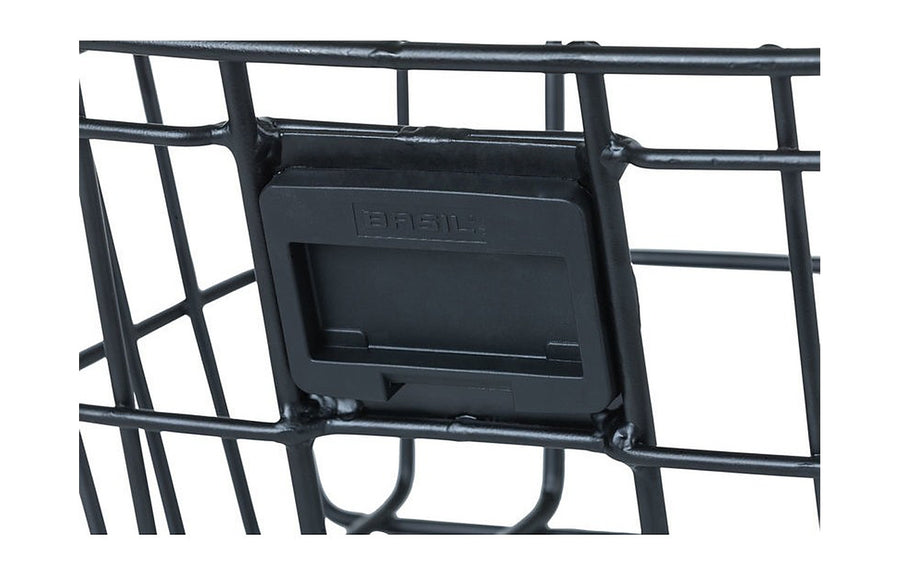 Poignees soft-grip du panier Basil Bremen Alu