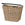Panier avant vélo Basil Bremen Rattan Look KF 27 L coloris Seagrass – vue trois quarts