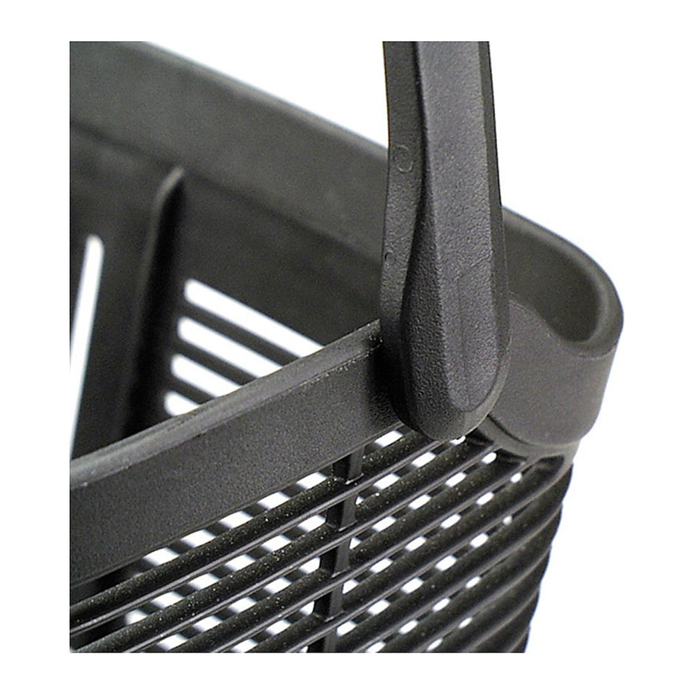 Panier avant vélo KlickFix Lamello – Lamello 18 L – l anse et le bord du panier