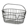 Panier avant vélo ovale KlickFix – Standard 16 L – le panier Standard vu de trois quarts