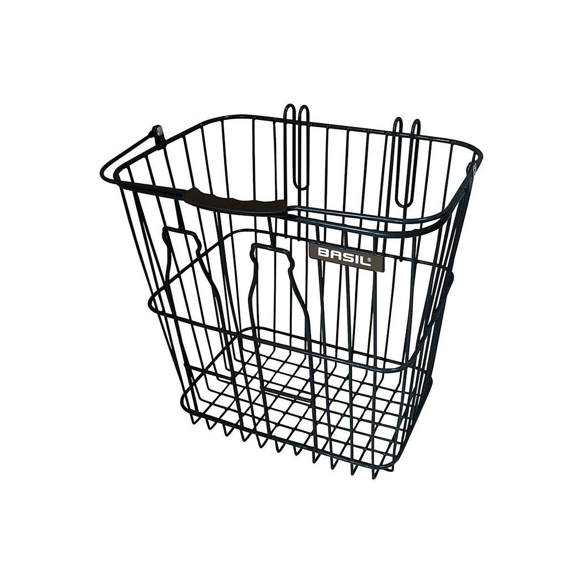 Panier lateral velo Basil Bottle Basket noir