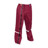 Pantalon de pluie Hello Rain Storm 20K Burgundy, vue entière