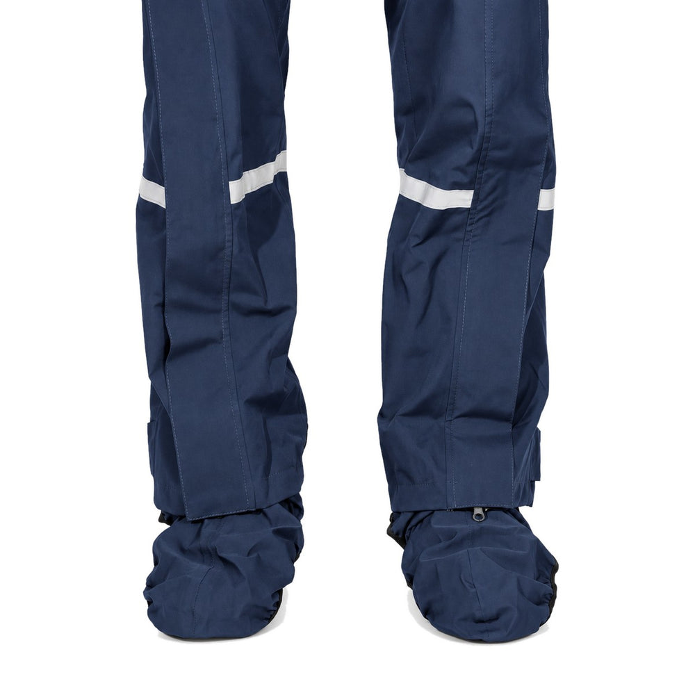 Pantalon de pluie Hello Rain Storm 20K Dark Blue, jambes et couvre-chaussures
