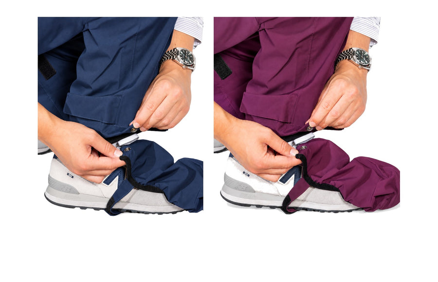 Fixation des couvre-chaussures Click du pantalon Hello Rain Storm 20K
