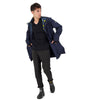 Parka vélo réversible imperméable Urban Circus Ravel Bleu/Jaune photo 2