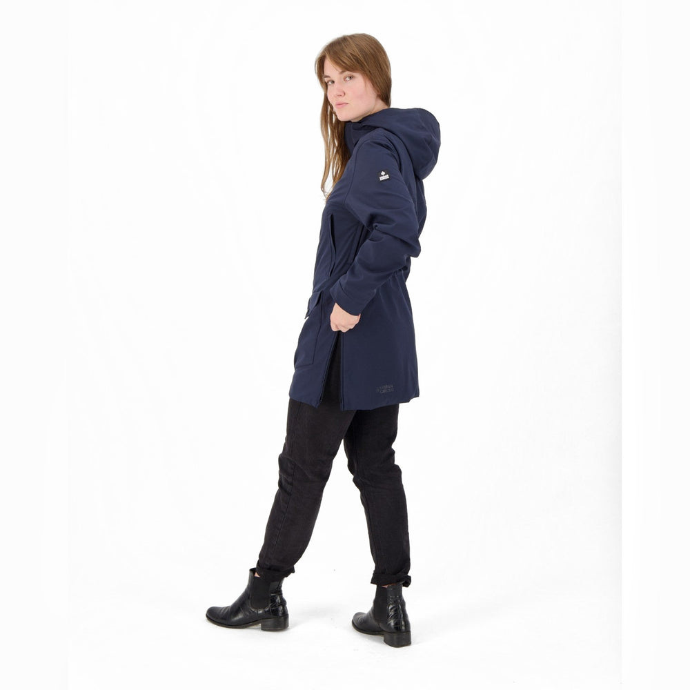 Parka vélo réversible imperméable Urban Circus Ravel Bleu/Jaune photo 4