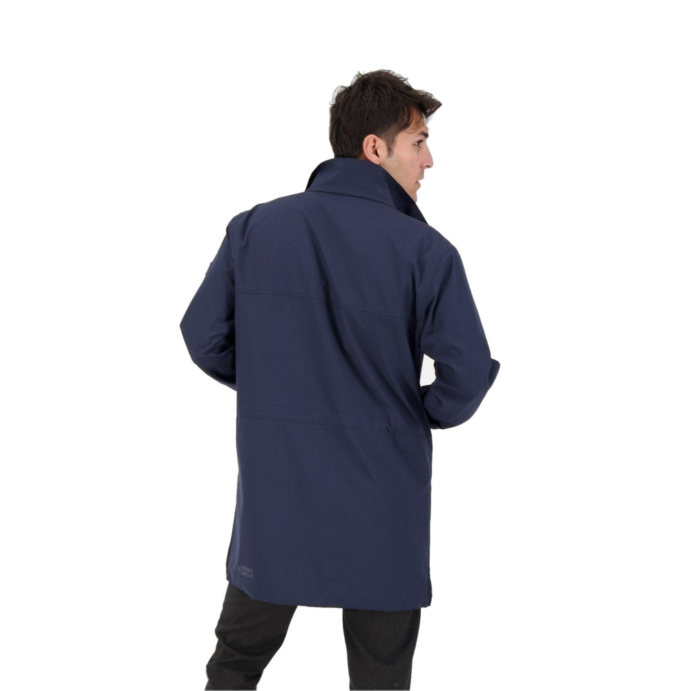 Parka vélo réversible imperméable Urban Circus Ravel Bleu/Jaune photo 5
