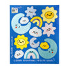 Planche mini stickers réfléchissants Stick me Baby : Univers, effet réfléchissant au flash