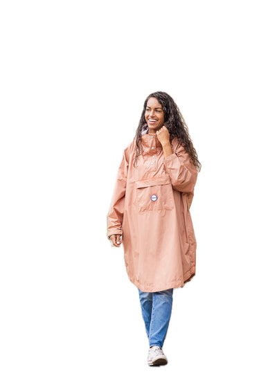 Waterproof Rain Poncho - The Time of Frogs