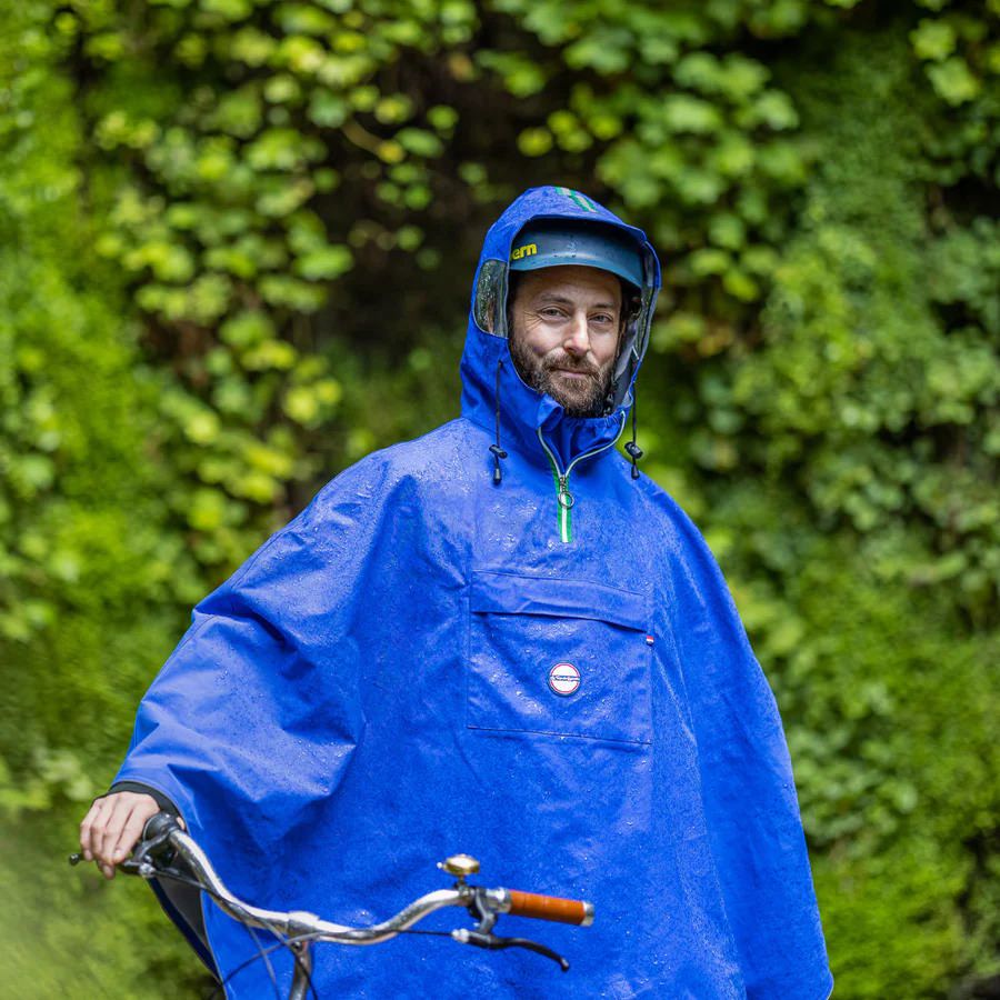 Poncho Pluie Imperméable avec Capuche, Cape de Pluie EVA Randonnée Poncho Pluie Imperméable avec Capuche, Cape de Pluie EVA Randonnée