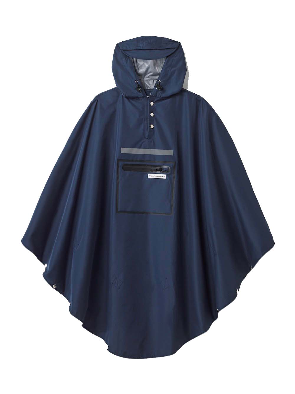 Waterproof Rain Poncho - The People's Poncho - Navy