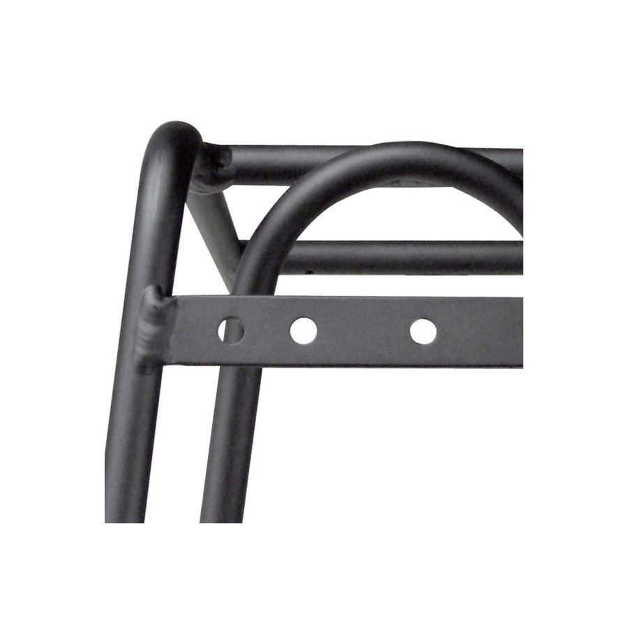 La plaque arriere du Rackpacker prevue pour un reflecteur ou un feu