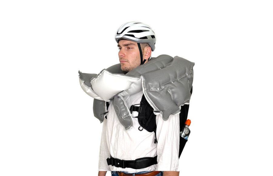 Sac à dos airbag MASE Airding Cargo AirRide gonflé