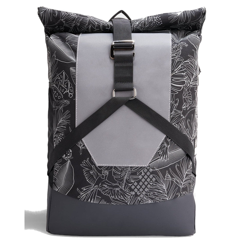Sac à dos sacoche vélo 2 en 1 Urban Circus UCRR large Noir motif photo 1