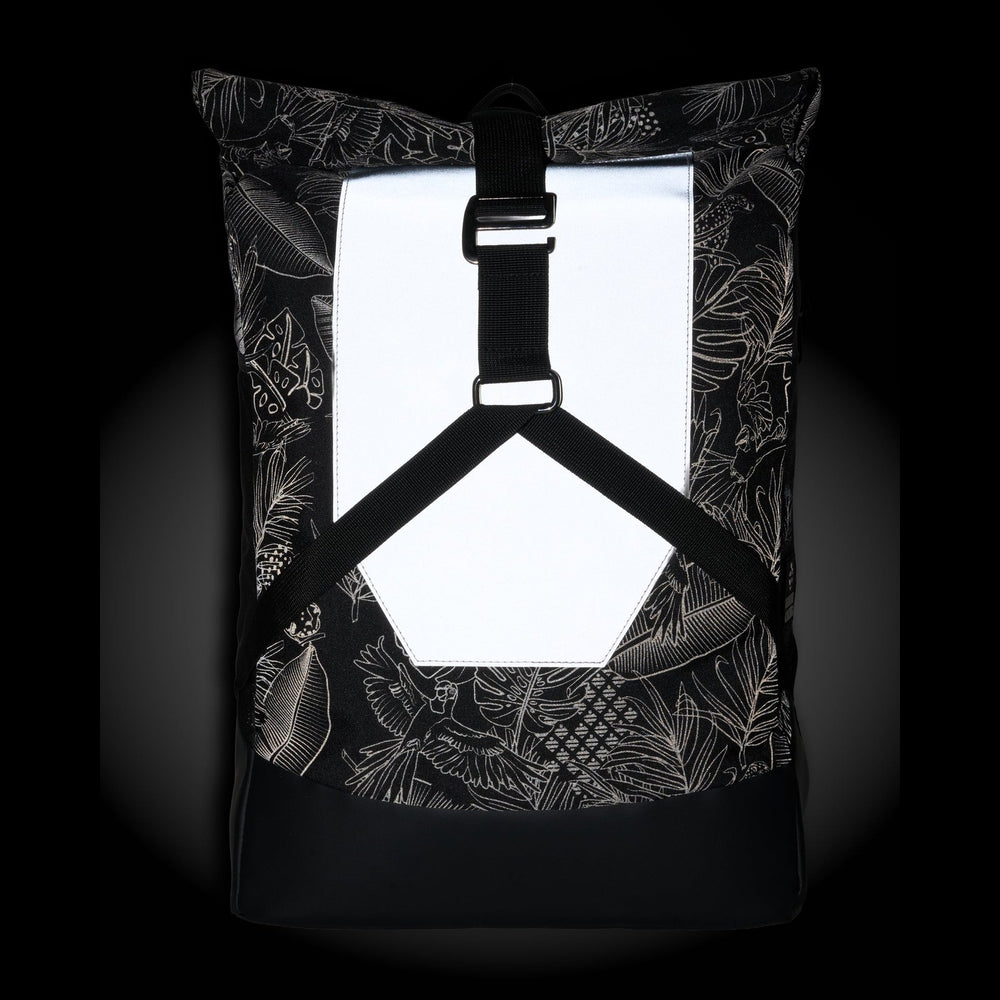 Sac à dos sacoche vélo 2 en 1 Urban Circus UCRR large Noir motif photo 5