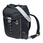 Sac à dos vélo Basil Miles 17 L coloris Black Lime – vue trois quarts