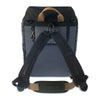 Sac à dos vélo Basil Miles 17 L coloris Black Slate – dos et bretelles rembourrees