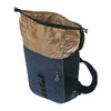 Sac à dos vélo Basil Miles 17 L coloris Black Slate – compartiment principal ouvert