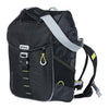 Sac à dos vélo Basil Miles Daypack Nordlicht 17 L coloris Black Lime – vue trois quarts avec bandouliere