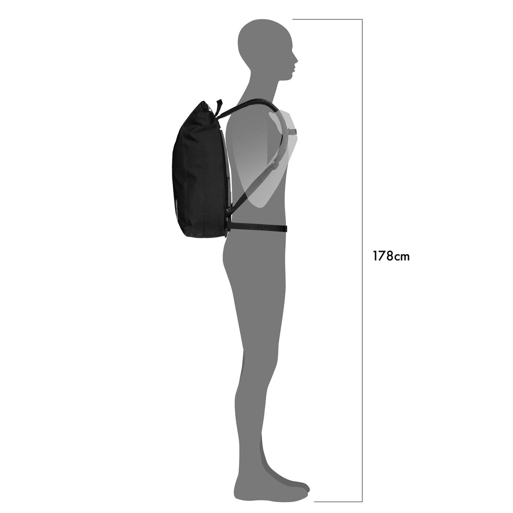 Sac à dos vélo ORTLIEB Velocity - Noir 23 L