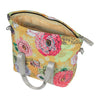 Sac à main vélo Basil Bloom Field MIK 11 L coloris Jaune – interieur du sac ouvert